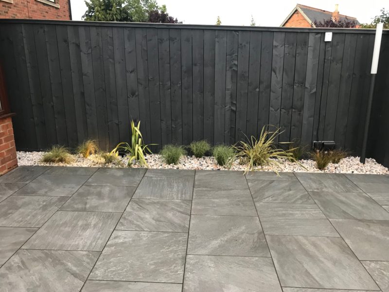 porcelain paving and fencing